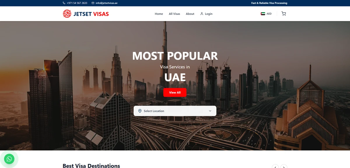Jetset Visas App