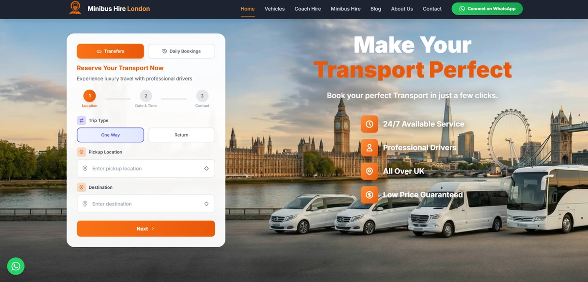 Minibus Hire London